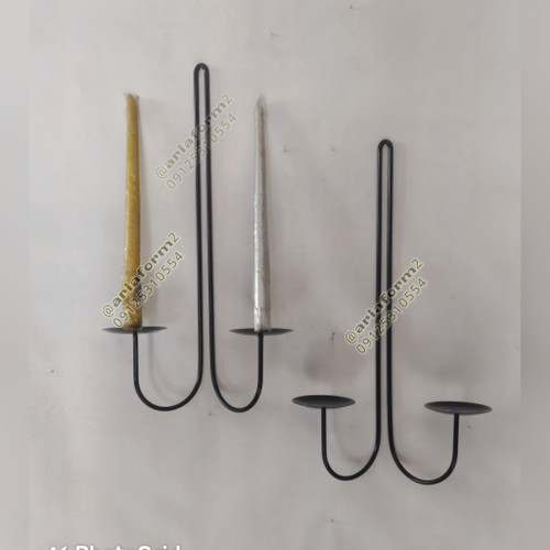 خرید آنلاین جاشمعی فلزی دیواری